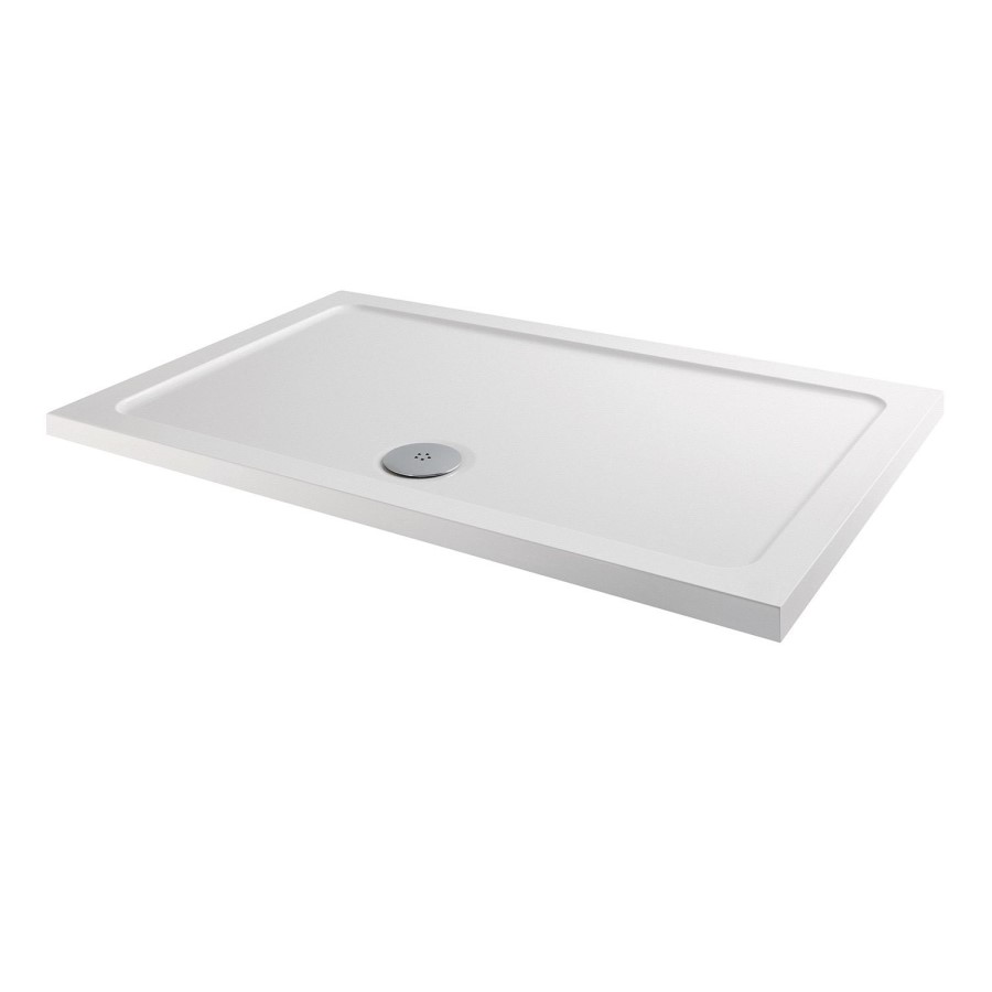 Slim Line Anti-Slip 1100 x 760 Rectangular Shower Tray