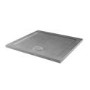 Slim Line Grey Sparkle 800 x 800 Square Shower Tray