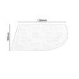 Slim Line Grey Sparkle 1200 x 900 Right Hand Offset Quadrant Shower Tray