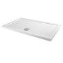 Slim Line White Sparkle 1300 x 800 Rectangular Shower Tray
