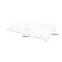 Slim Line White Sparkle 1500 x 760 Rectangular Shower Tray