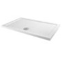 Slim Line White Sparkle 1600 x 700 Rectangular Shower Tray