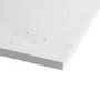 Slim Line White Sparkle 1000 x 800 Left Hand Offset Quadrant Shower Tray