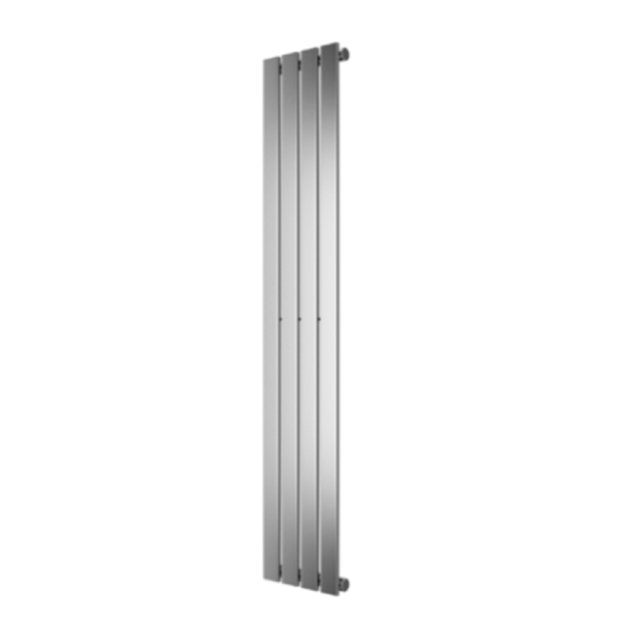 Chrome Vertical Single Panel Radiator 1600 x 300mm - Mojave