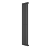 Anthracite Vertical Single Panel Radiator 1600 x 300mm - Mojave