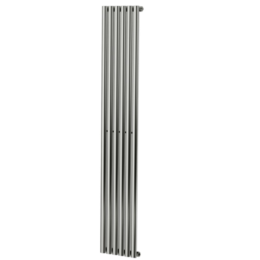 Chrome Vertical Single Panel Radiator 1600 x 360mm - Margo