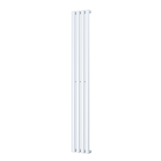 White Vertical Single Panel Radiator 1600 x 240mm - Margo