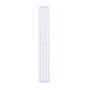 White Vertical Single Panel Radiator 1600 x 240mm - Margo