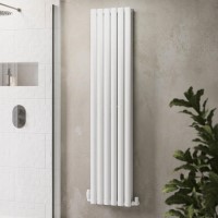 White Vertical Double Panel Radiator 1600 x 360mm - Margo