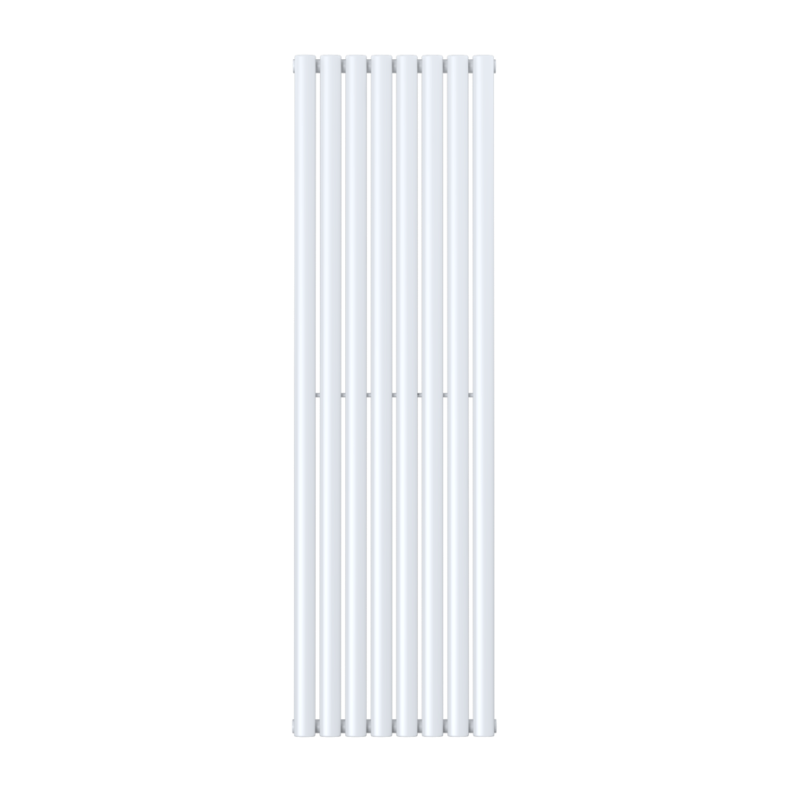 White Vertical Single Panel Radiator 1600 x 480mm - Margo