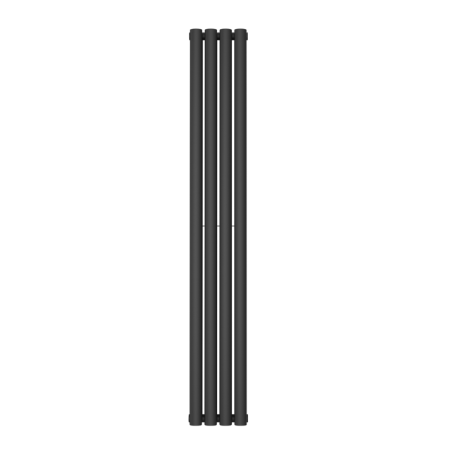 Anthracite Vertical Double Panel Radiator 1600 x 240mm - Margo