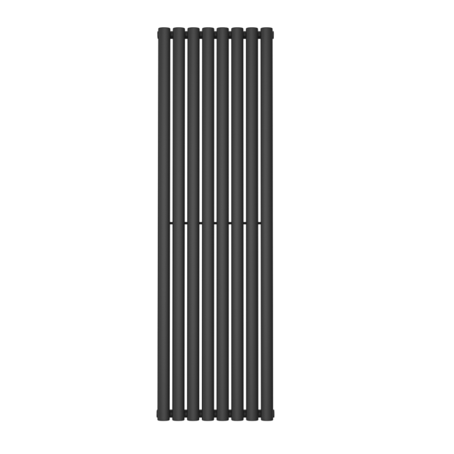 Anthracite Vertical Single Panel Radiator 1600 x 480mm - Margo