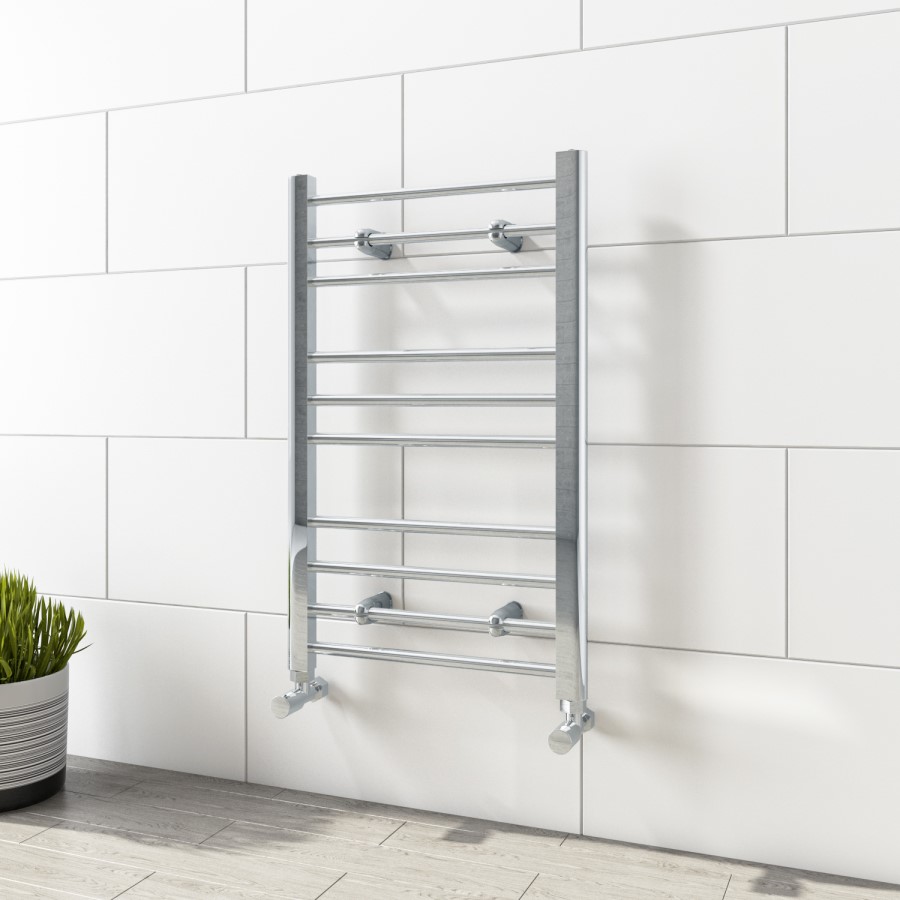 Chrome Towel Radiator 800 x 500mm - Sahara