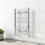 Chrome Towel Radiator 800 x 500mm - Sahara
