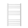 White Heated Towel Rail Radiator 800 x 500mm - Gobi