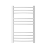GRADE A1 - 800mm x 500mm Curved Chrome Towel Rail - Gobi