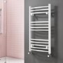 White Heated Towel Rail Radiator 1000 x 500mm - Gobi