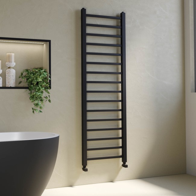 Black Towel Radiator 1600 x 500mm - Sonoran