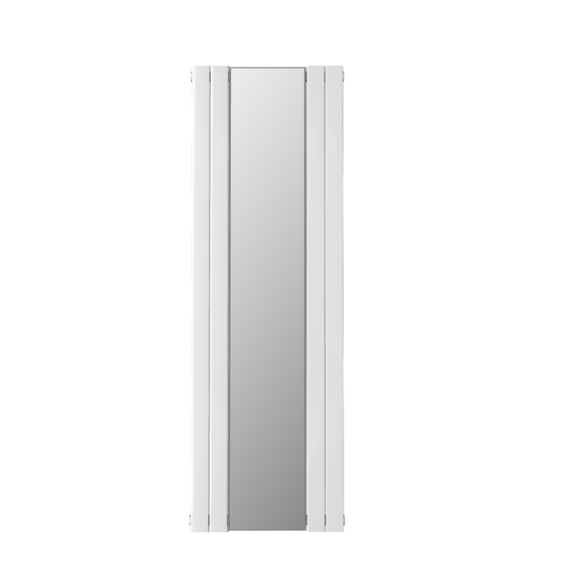 1800mm x 600mm Single Panel Vertical Radiator with Mirror