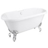 Park Royal Freestanding Bath Double Ended Roll Top - 1500 x 740mm