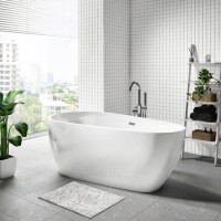 Freestanding Single Ended Bath 1600 x 800mm - Monaco