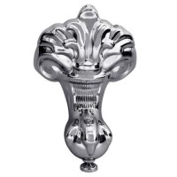 Set of 4 Chrome Ball & Claw Feet for Roll Top Baths - Park Royal