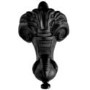 Set of 4 Matt Black Ball & Claw Feet for Roll Top Baths - Park Royal