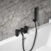 Black Bath Shower Mixer Tap - Zana