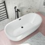 Black Freestanding Bath Shower Mixer Tap - Zana