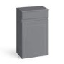 Traditional Grey Toilet  WC Unit - 500mm - Westbury Range
