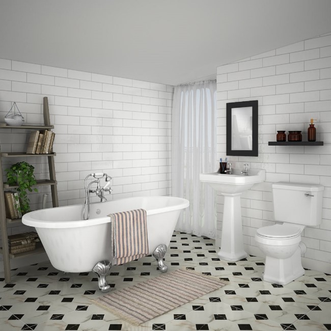 Matt White Wall Tile 100 x 300mm - Metro