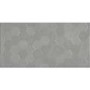 Grey Linen Effect Décor Wall Tile 30 x 60cm - Modello