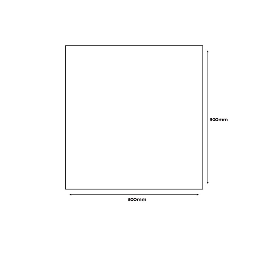 Grey Multi Mosaic Wall Tile 300 x 300mm - Brooklyn