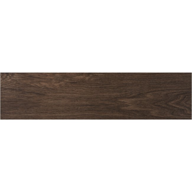Dark Glazed Wood Effect Floor Tile 150 x 600mm - Aspen