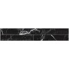 Black Marquina Split Face Wall Tile 80 x 442.5mm - Bata