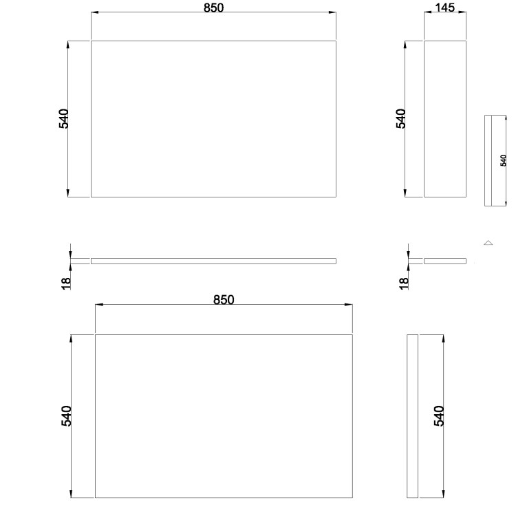 Ashford Wooden L Shape Bath Front Panel - White Gloss