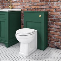500mm Green Back to Wall Toilet Unit Only - Camden 500mm Green Back to Wall Toilet Unit Only - Camden