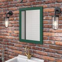 BeBa_25810 Rectangular Green Bathroom Mirror 550 x 700mm - Camden