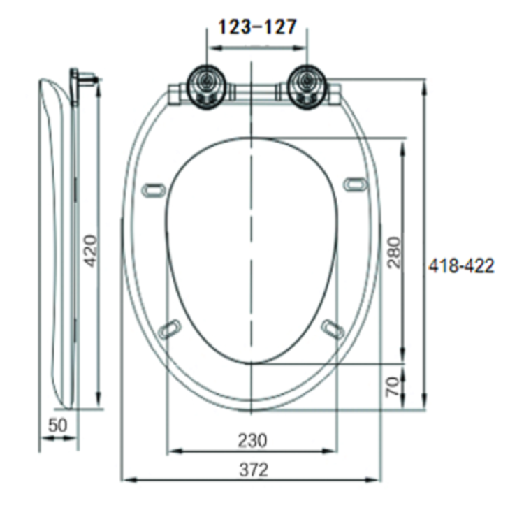 Alcor  Soft Close Toilet Seat