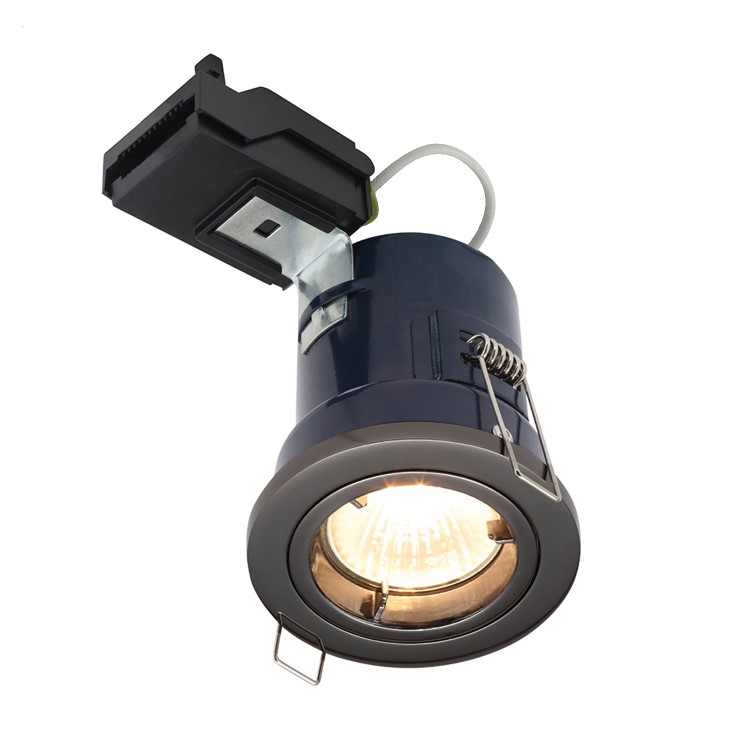 Black Fixed IP20 Fire Rated Downlight - Forum