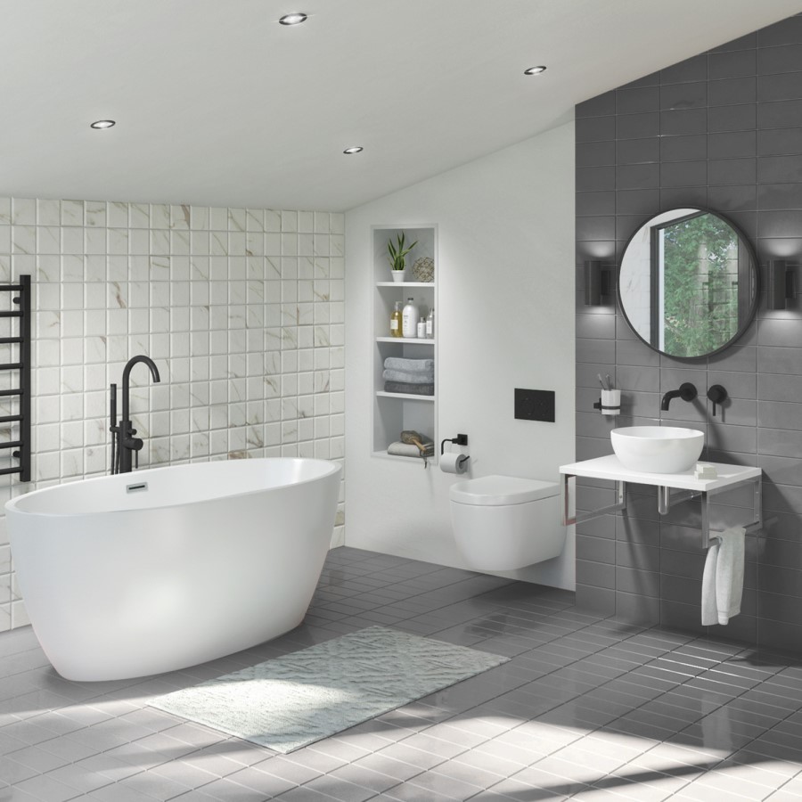 Black Adjustable IP20 Fire Rated Downlight - Forum