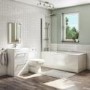 Chrome Bathroom 4 LED Spotlight Bar