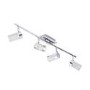 Chrome Bathroom 4 LED Spotlight Bar