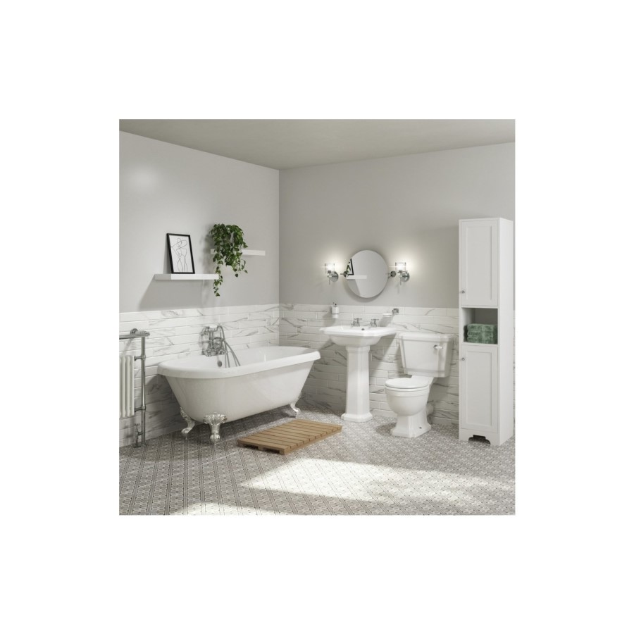 Chrome Bathroom Wall Light - Gene