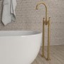 Brass Freestanding Bath Mixer Tap - Camden