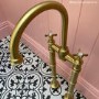 Brass Freestanding Bath Mixer Tap - Camden
