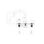 Chrome Bath Mixer Tap - Empire