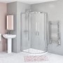 900 x 760mm Offset Quadrant Shower Enclosure - Juno