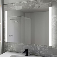 Rectangular LED Bathroom Mirror with Demister 1000 x 700mm - Pegasus Rectangular LED Bathroom Mirror with Demister 1000 x 700mm - Pegasus