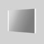 Rectangular LED Bathroom Mirror with Demister 1000 x 700mm - Pegasus